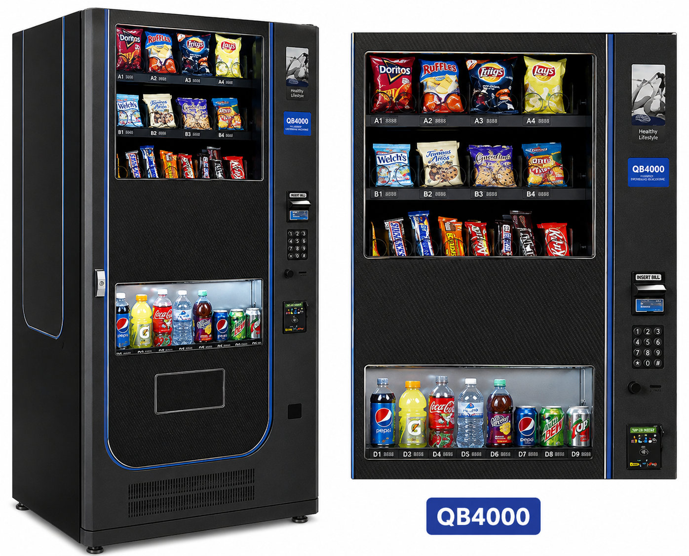 Seaga QB4000 — QUICKbreak Combo Merchandiser